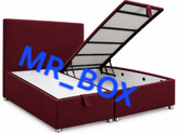 تختخواب باکس هتلی جکدار دوتیکه با تاج تخت خواب