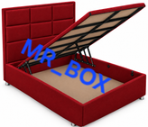 تختخواب باکس هتلی جکدار با تاج تخت خواب
