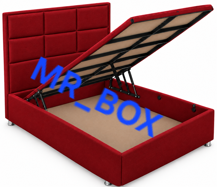 تختخواب باکس هتلی جکدار با تاج تخت خواب