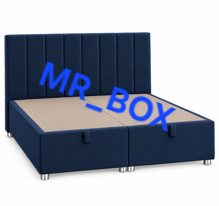 تختخواب باکس هتلی جکدار دوتیکه با تاج تخت خواب